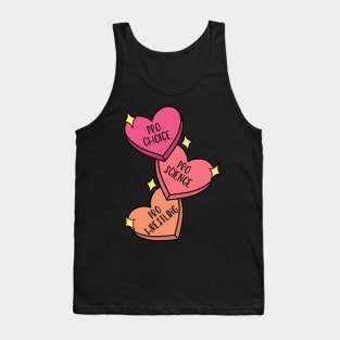 Pro choice, pro science, pro wrestling! Tank Top